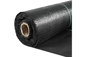 Happybuy 6.5FTx300FT Heavy Duty Landscaping Fabric