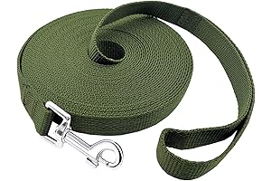 Premium 20ft Long Dog Leash, Perfect for Obedience Training, Recall, and Outdoor Exploration