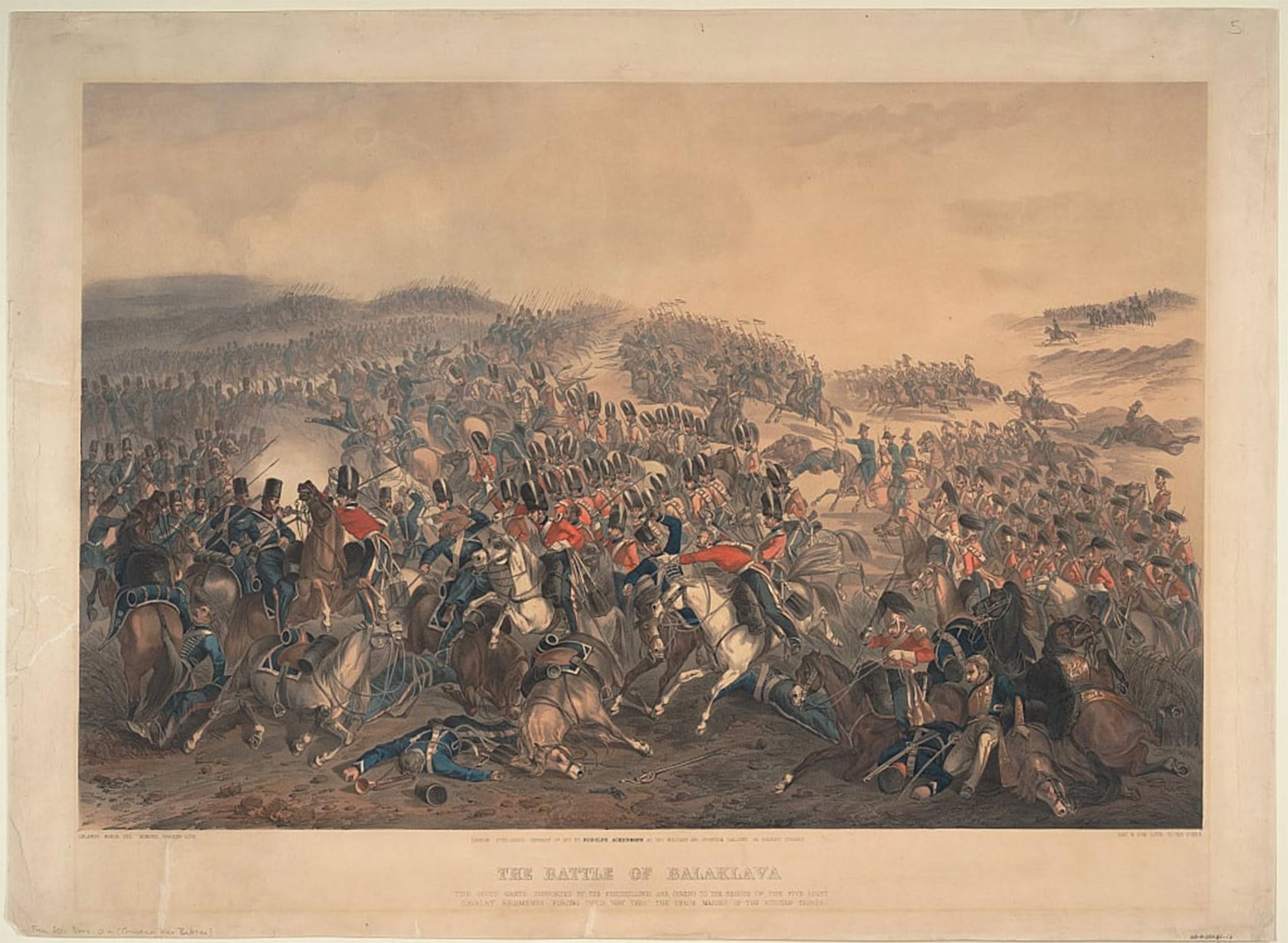 ARTXLXXBN Famous Painting Art Wall Decor Abstract Art Picture the Battle of Balaclava on October by Orlando Norie Animal Pictures for Home Decor 60x90cm