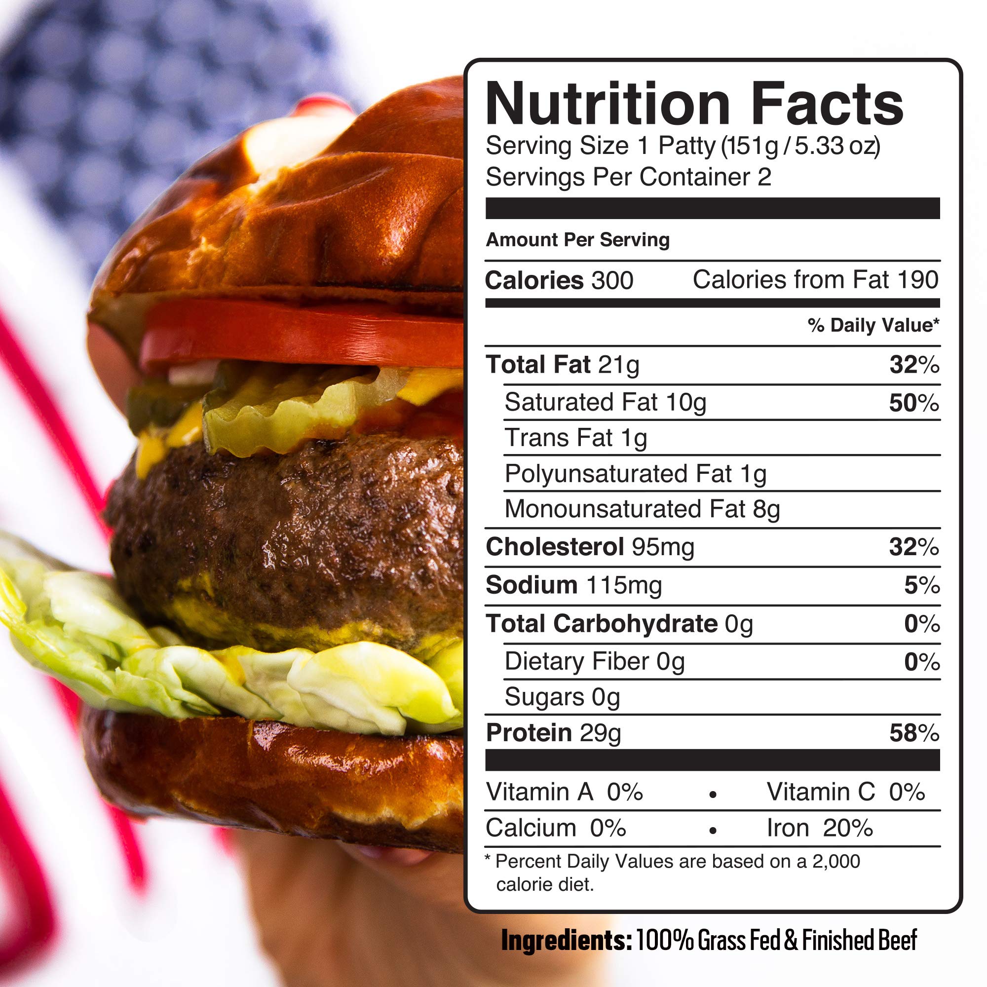 Amazon Com Pre Brands Burger Patties
