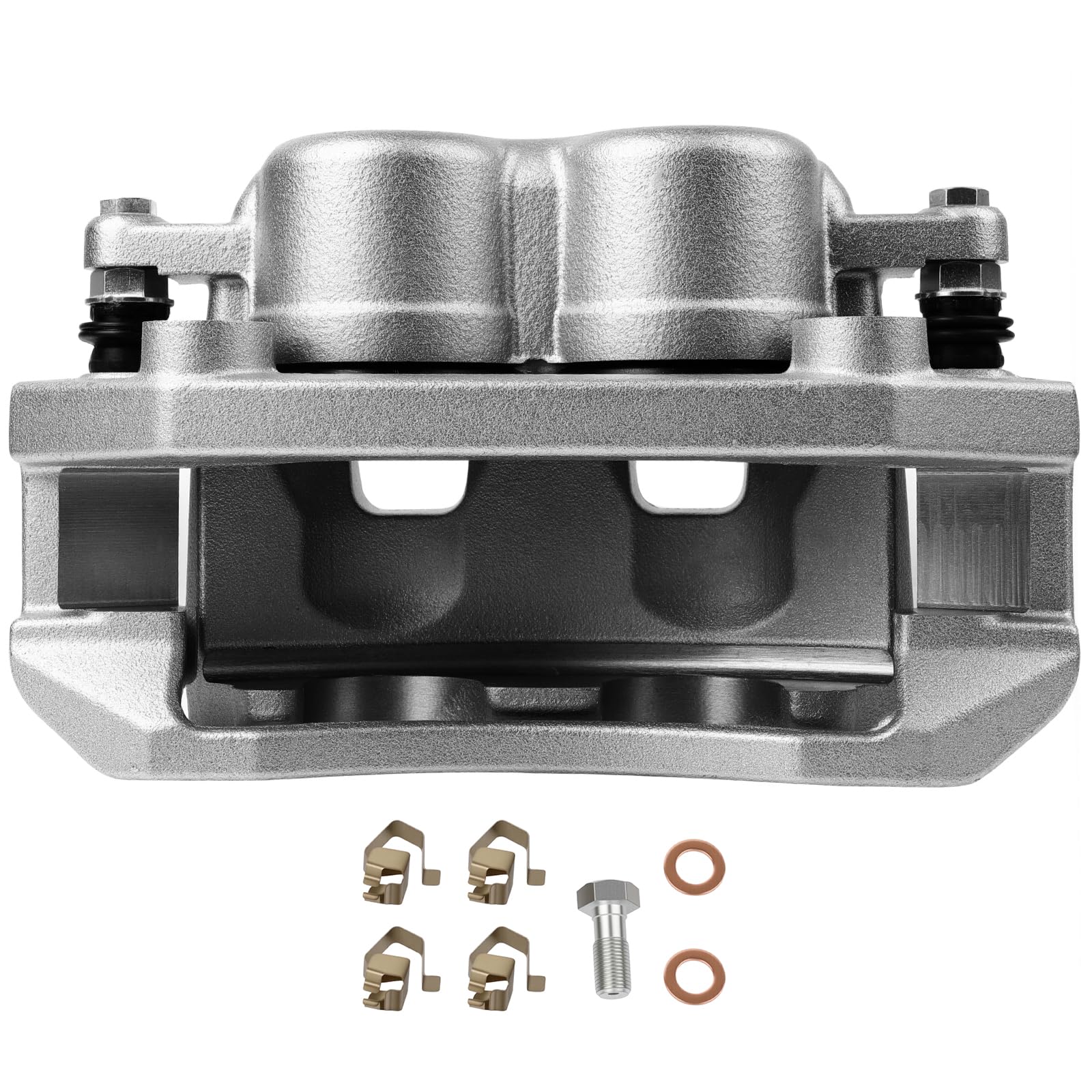 SCITOO Front Left Brake Caliper With Bracket 18B5009 Compatible For Dodge Dakota 2005-2008 For Dodge Ram 1500 2006-2008 For Mitsubishi Raider 2006-2009