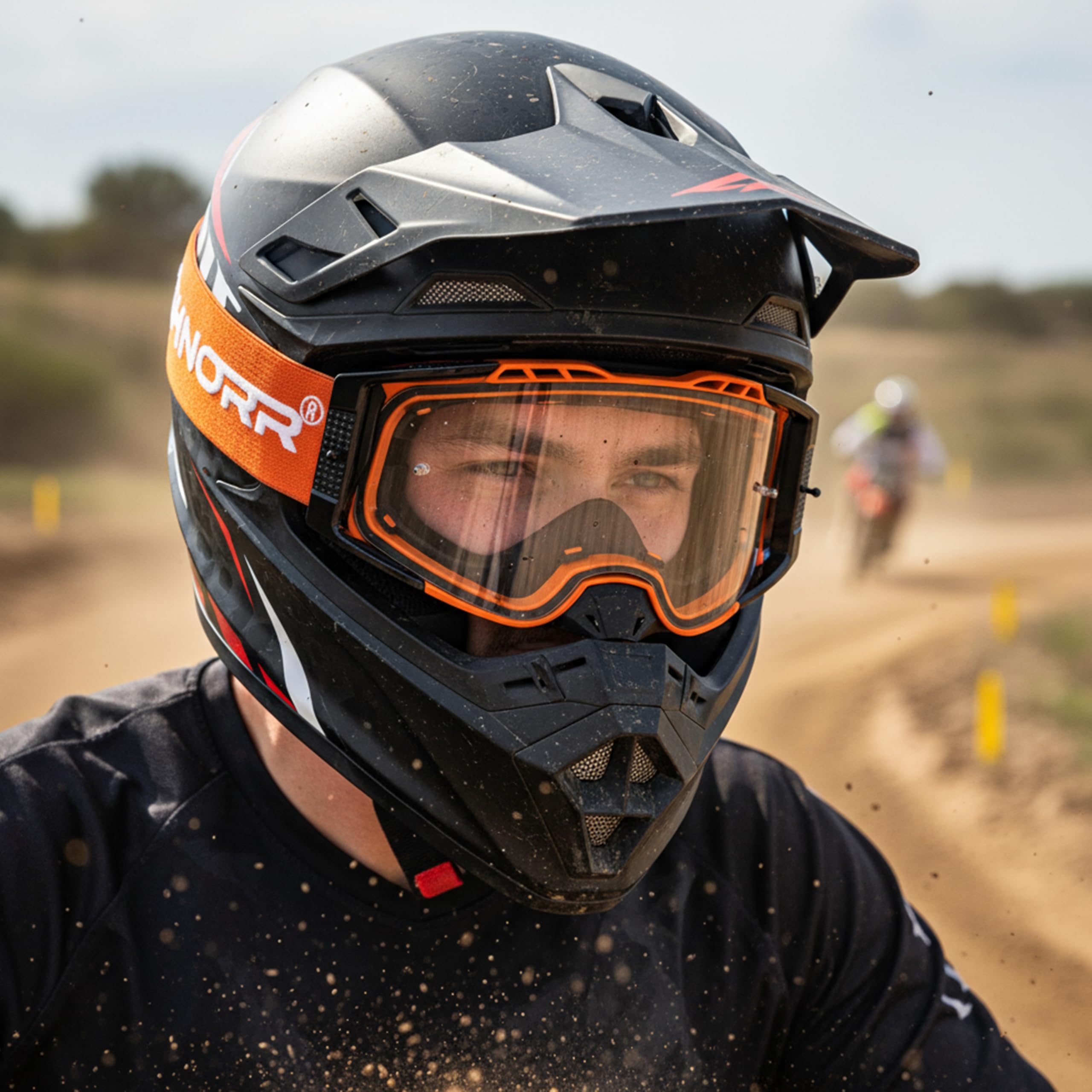 SCHNORR MX Pro Gafas de motocross – antivaho, Tear-Off/Roll-Off Profesional Motocross Gafas MTB Dirt Bike ATV Gafas Crossbrille Seguridad Tactical Riding Motocicleta Gafas