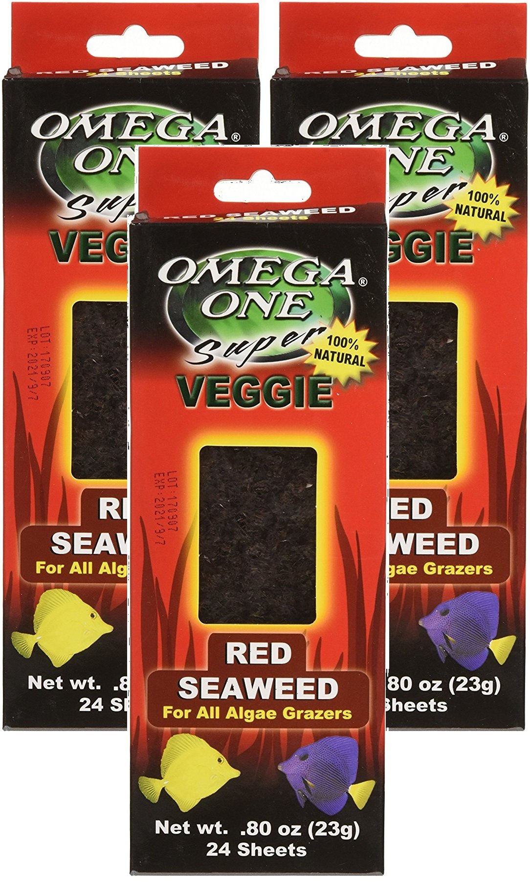 Omega One Super Veggie Red Seaweed (3 Boxes)