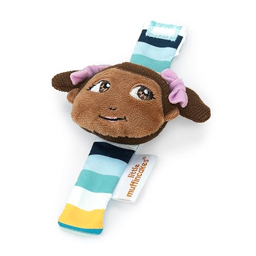 Zhara - Sonajero de muñeca, juguete portátil para muñeca o tobillo, edad recién nacido +