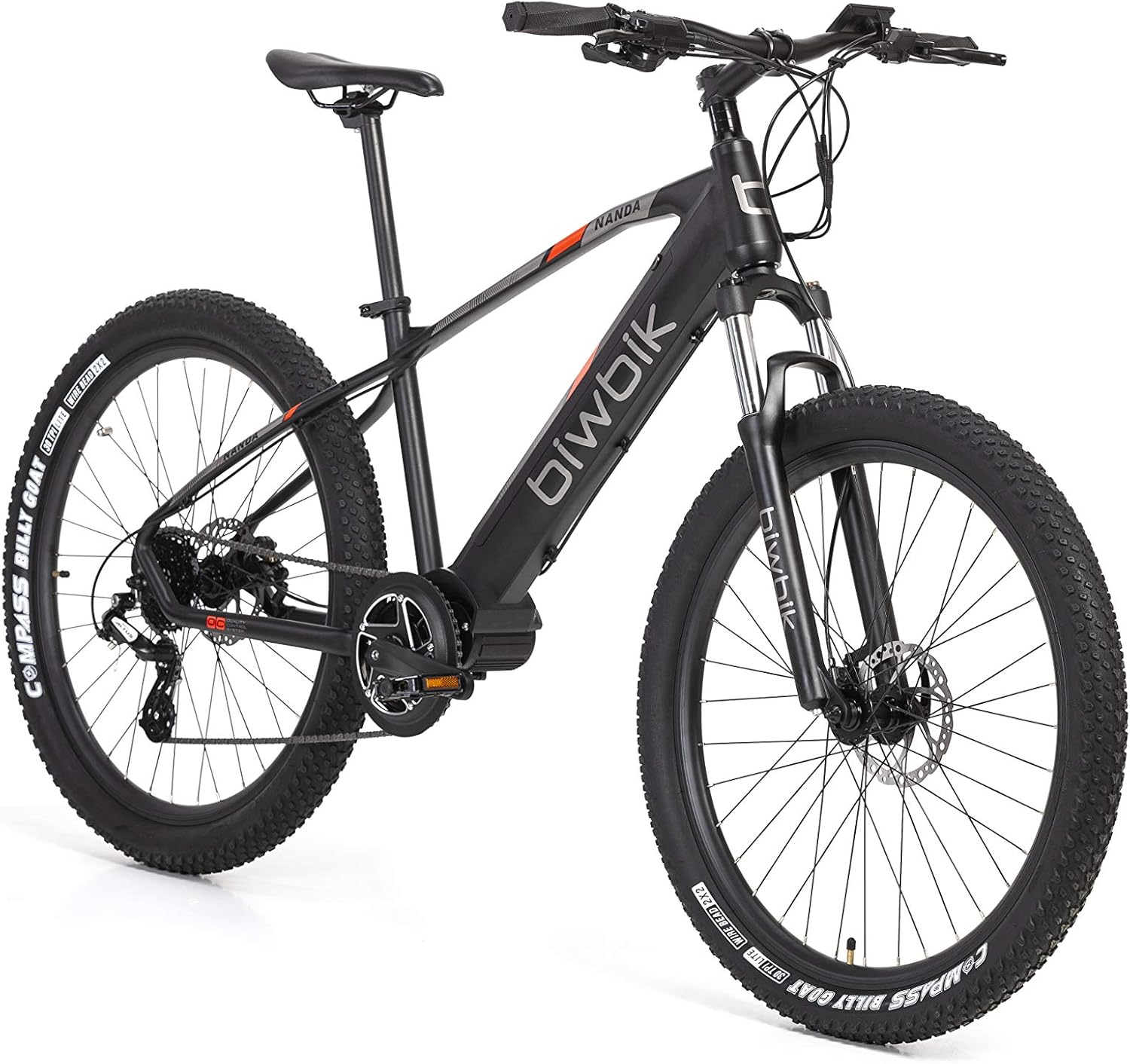 BIWBIK Bicicleta ELECTRICA MTB Mod. Nanda (16,5) : Amazon.es ...