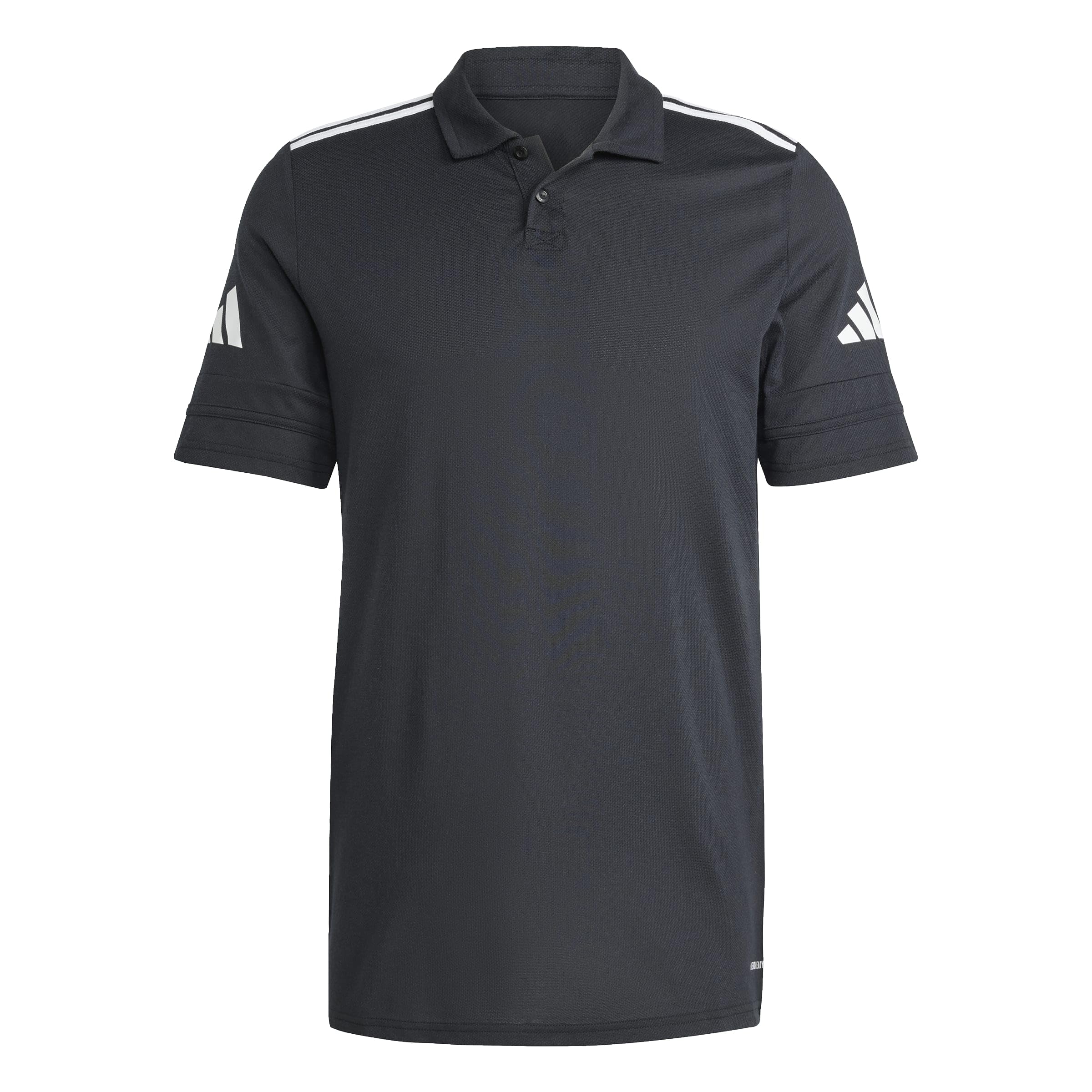 adidas Men's Squadra25 Cotton Polo Shirt, Black/White, 4XL Tall