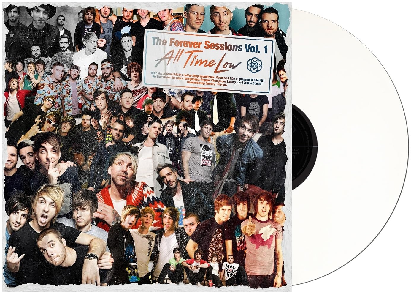 ALL TIME LOW - The Forever Sessions Vol 1 - limited white vinyl LP + insert