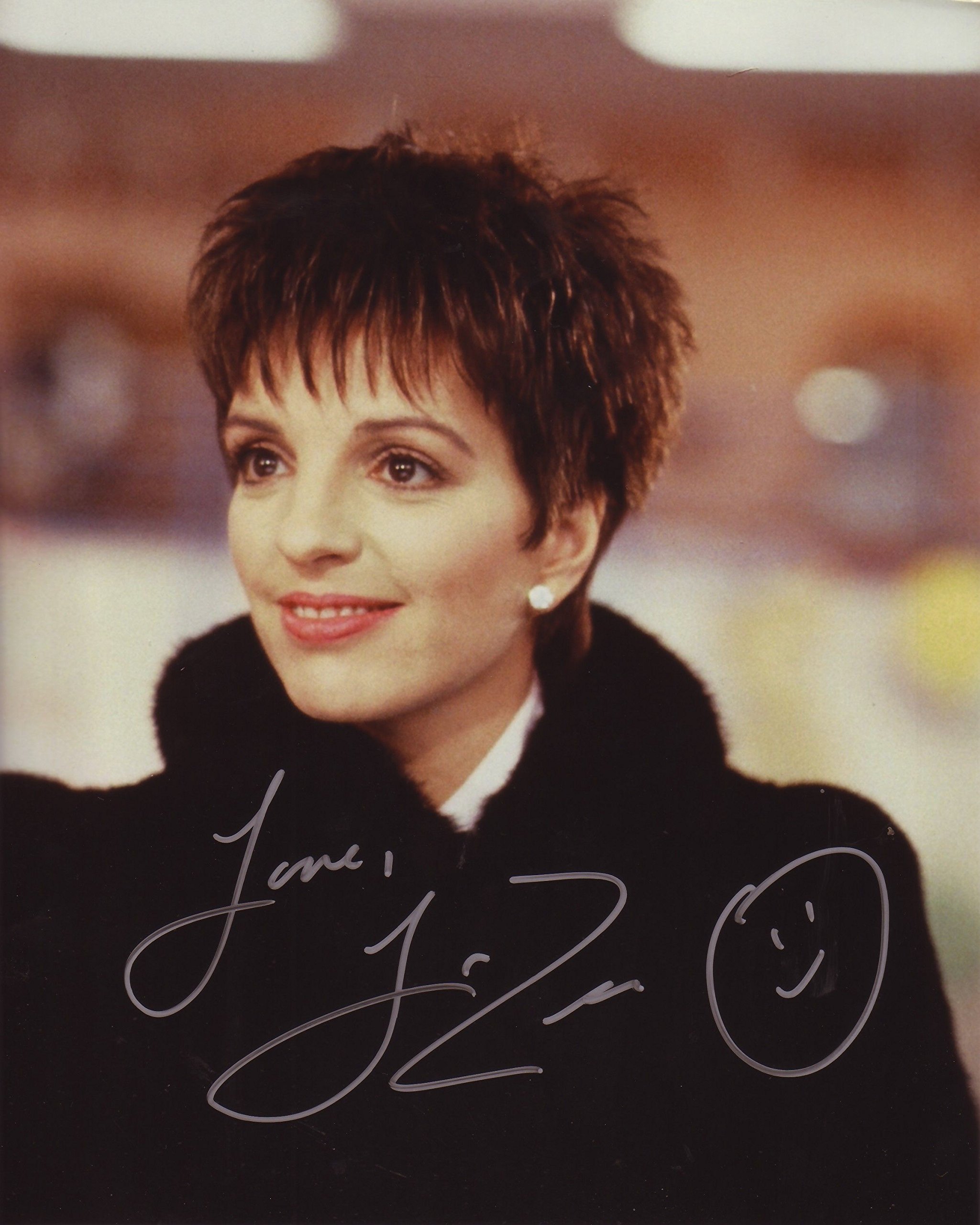 Liza Minnelli （ライザ・ミネリ）直筆サイン