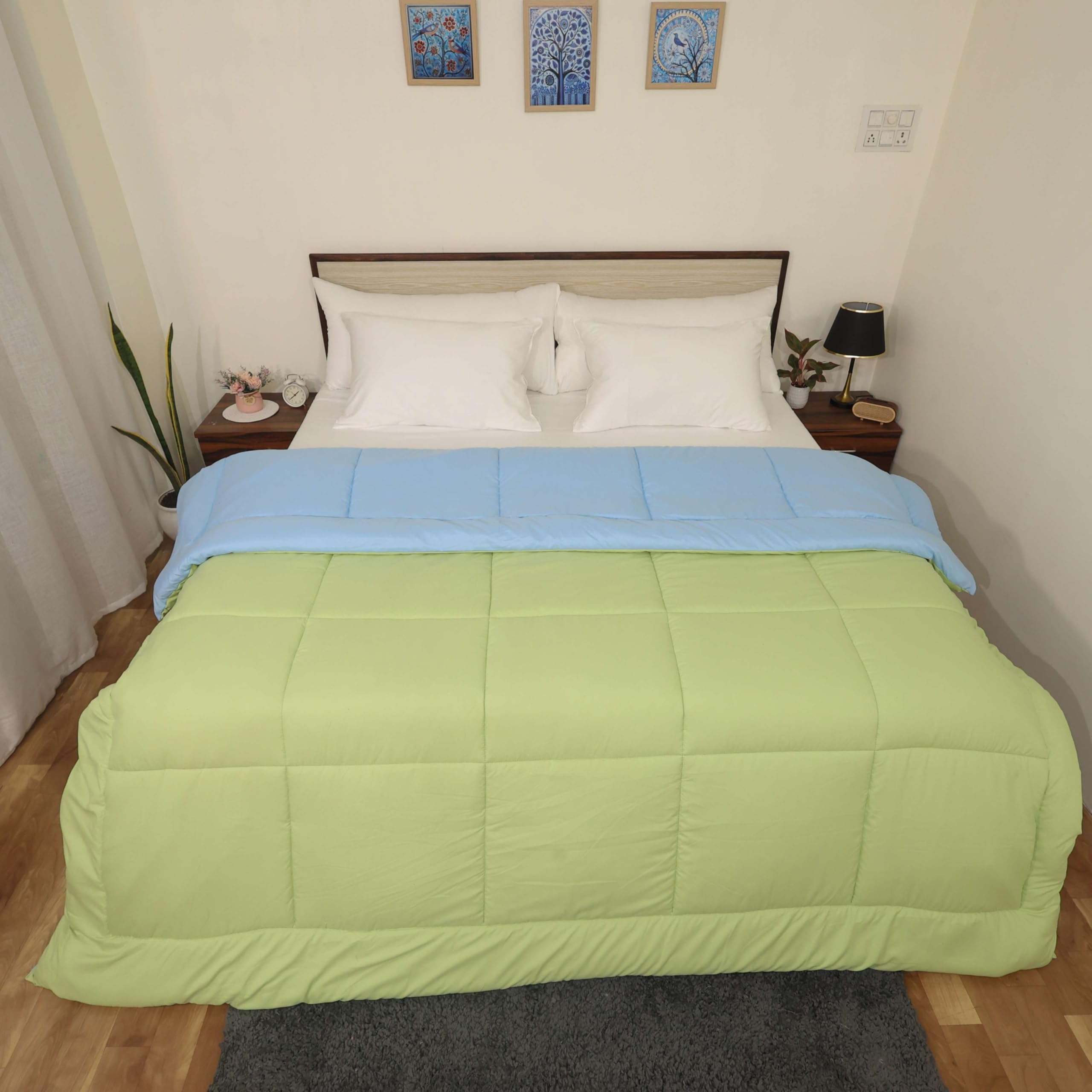 Sage Microfiber Winter Comforter - 400GSM -26