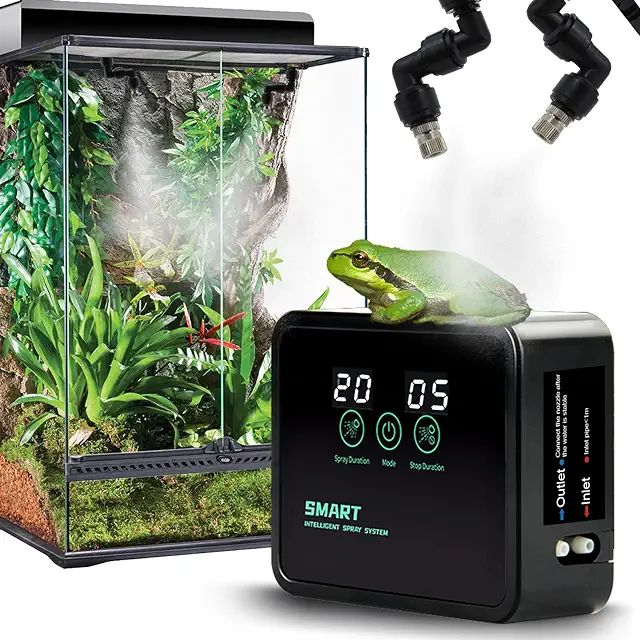 Smart Terrarium Misting System: Automatic Reptile Humidifier with Timer