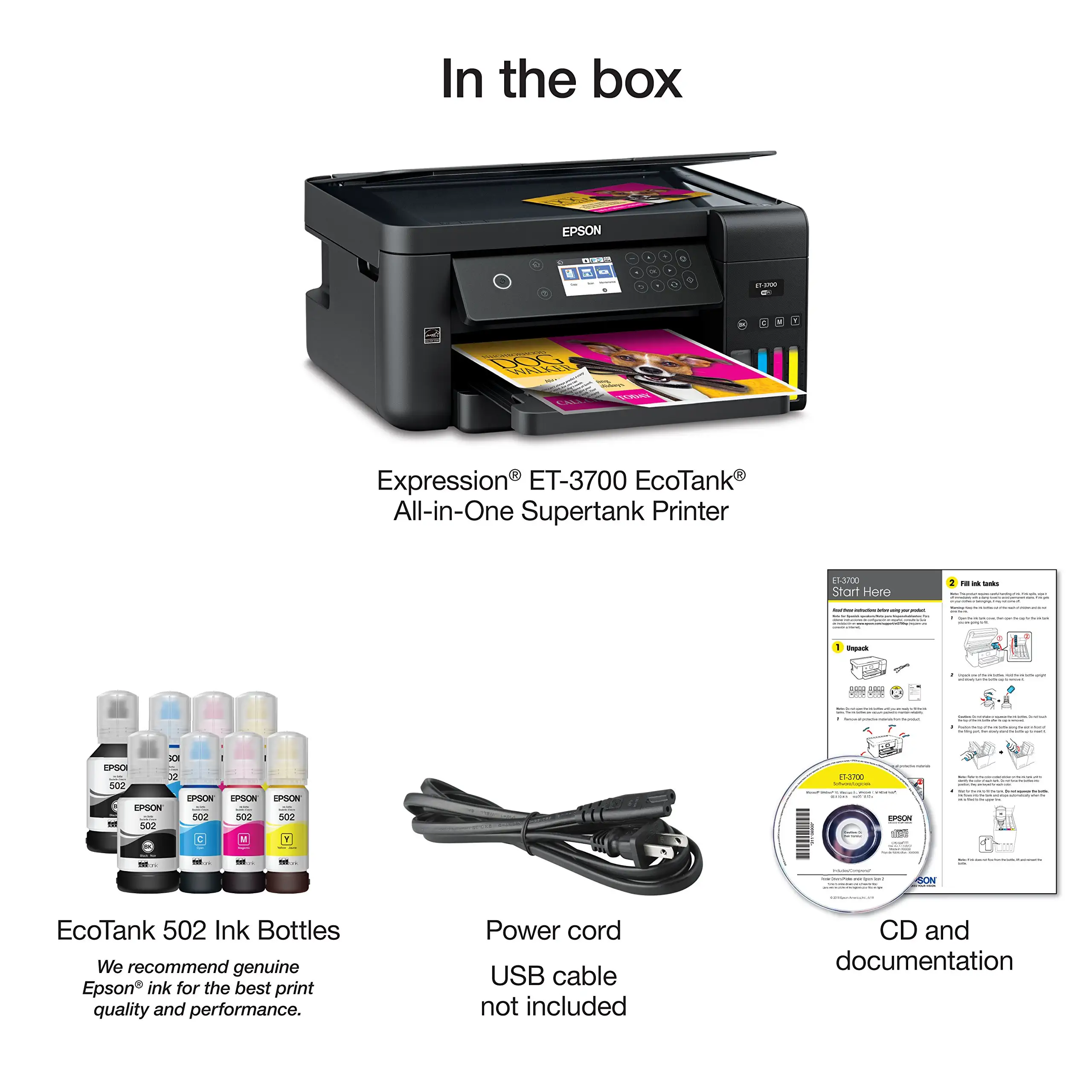 Epson Expression ET-3700 EcoTank 