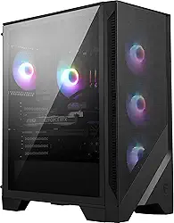 MSI Codex R2 Gaming Desktop: Intel Core i5-14400F, Geforce RTX 5060, 16 GB DDR5, 1 TB m.2 NVMe SSD, 80 Gold PSU, WiFi 6E, ARGB ventilador de refrigeração a ar, Windows 11 Home: At 14NVL5-454US