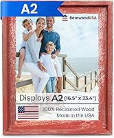 Vista 109 de BarnwoodUSA - Portarretratos con marco de estilo rústico