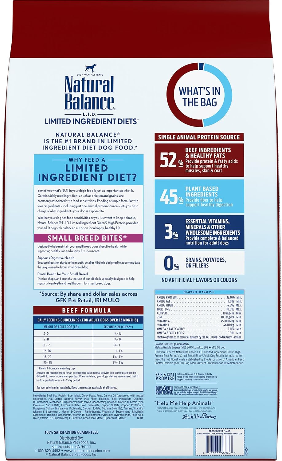 natural balance beef formula