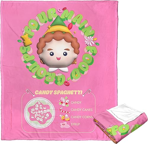 Miniatura 7 de Northwest Manta de seda con tacto de elfo, 50 x 60 pulgadas, elfo enojado