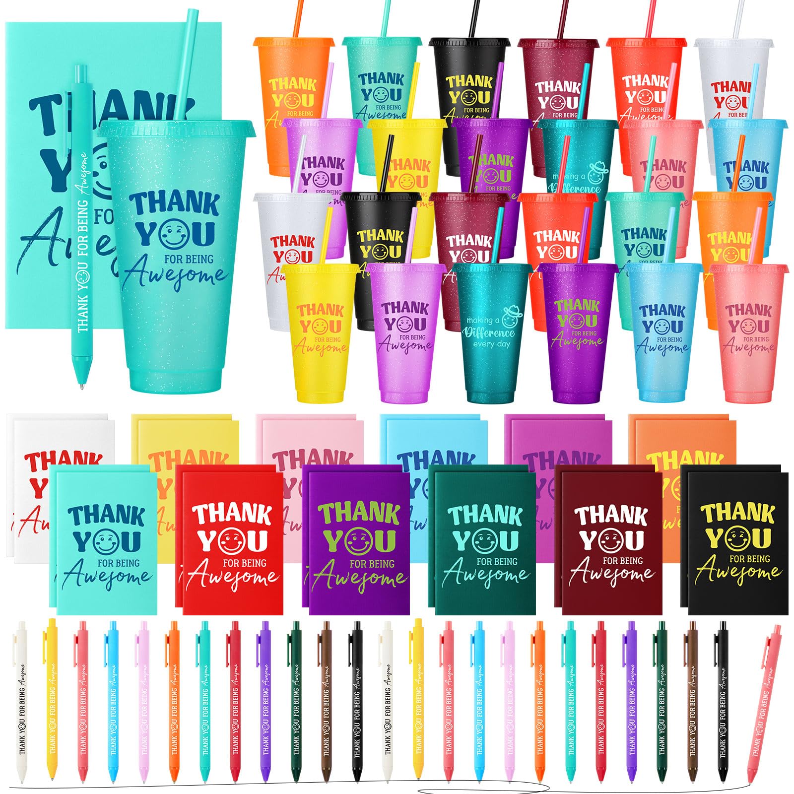 Vasos de agradecimiento Feifeiya para la hidratación en la oficina