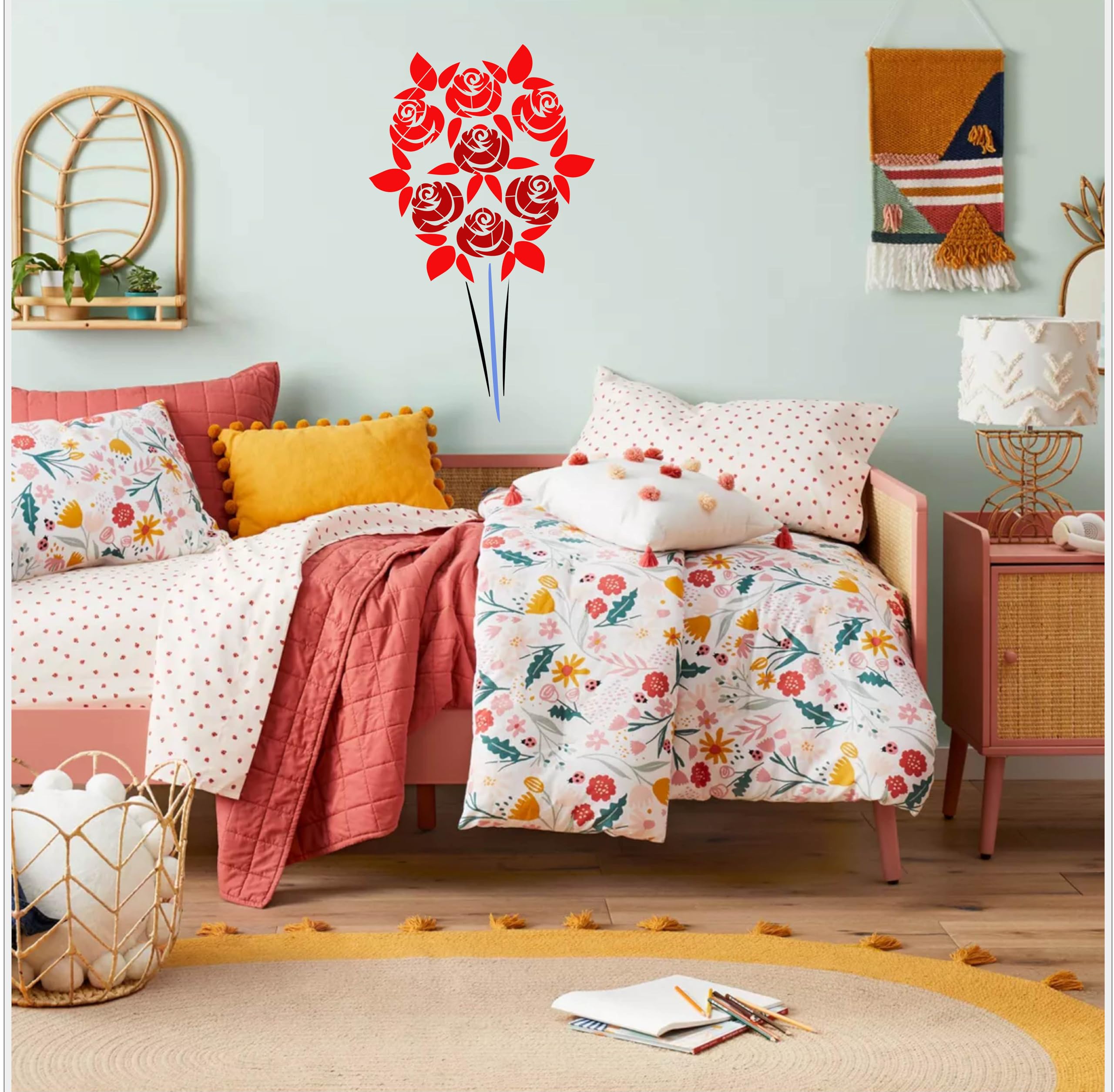 See full amazon price history chart for Kayra Decor Flower Bunch Bouquet Wall Stencil - Size 16 inch x 24 Inch. Kayra Decor Flower Bunch Bouquet Wall Stencil - Size 16 inch x 24 Inch. (B0CR1BRW97) Amazon Price History, Amazon Price Tracker