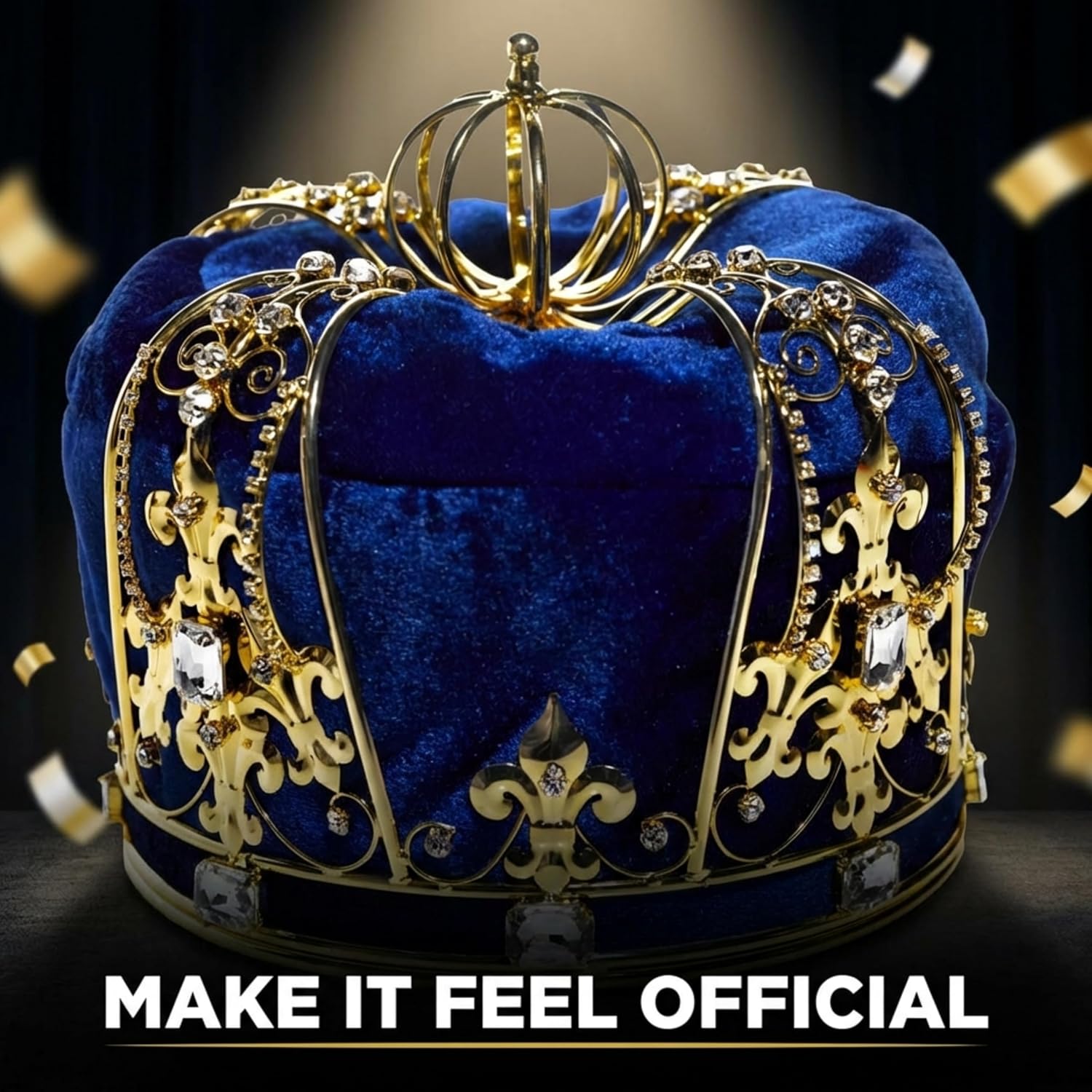 Anderson's Supreme Sovereign Crown, Prom King, Homecoming Court, Wedding, Birthday, Mardi Gras, Renaissance, Theater Prop