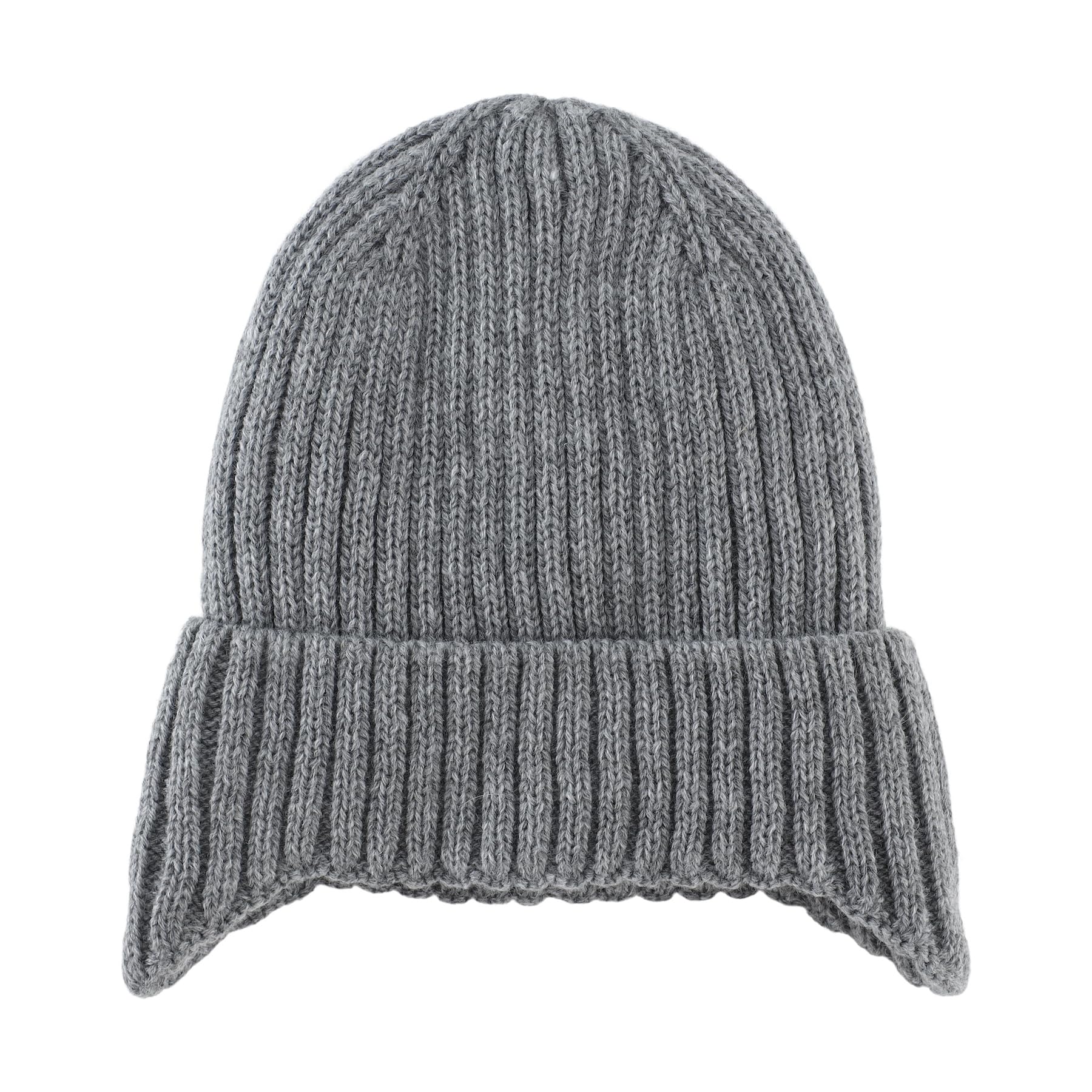 Home Prefer Baby Winter Hats for Boys Girls Kids Toddler Beanie with Earflaps Fleece Lined Knitted Beanie for Cold Weather (US, Age, 1 Year, 3 Years, Light Grey)