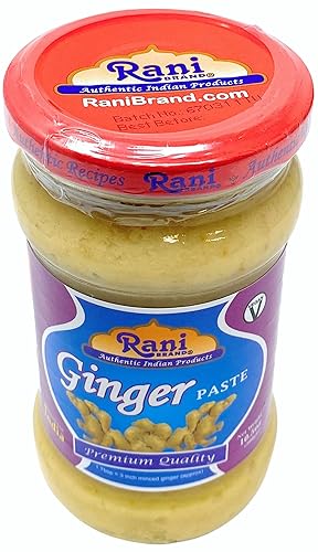 Miniatura 7 de Rani Pasta de Jengibre para Cocinar 10.5oz (300g) Frasco de Vidrio  Vegana  Sin Gluten  No OGM  Sin Colorantes  De Origen Indio