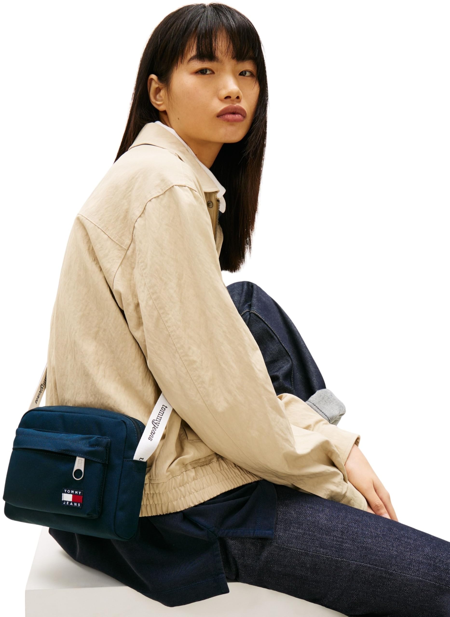 Tommy Jeans Tjw Ess Daily Crossover Aw0aw18462 Crossover Donna (Pacco da 1)