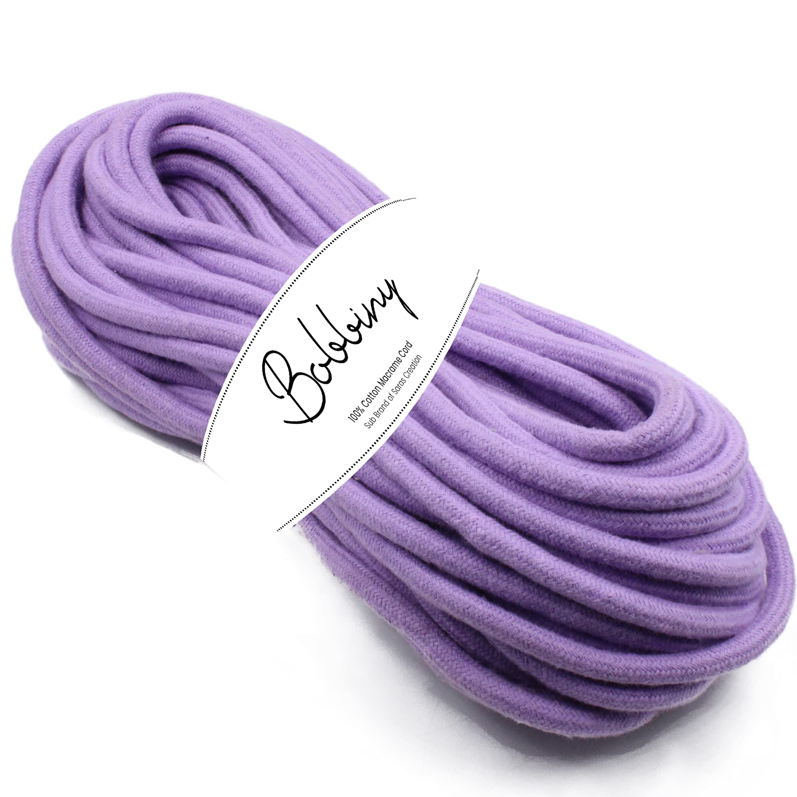 BOBBINY | Premium Cotton Like Tight Rope Braided Cord Twine String for DIY Craft - Versatile, Durable, Eco-Friendly | Red | 6 mm, 25 Meter — Amazon image 21