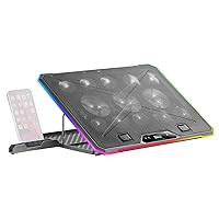 Mars Gaming MNBC13, Base di Raffreddamento e Stand per Notebook fino 17"