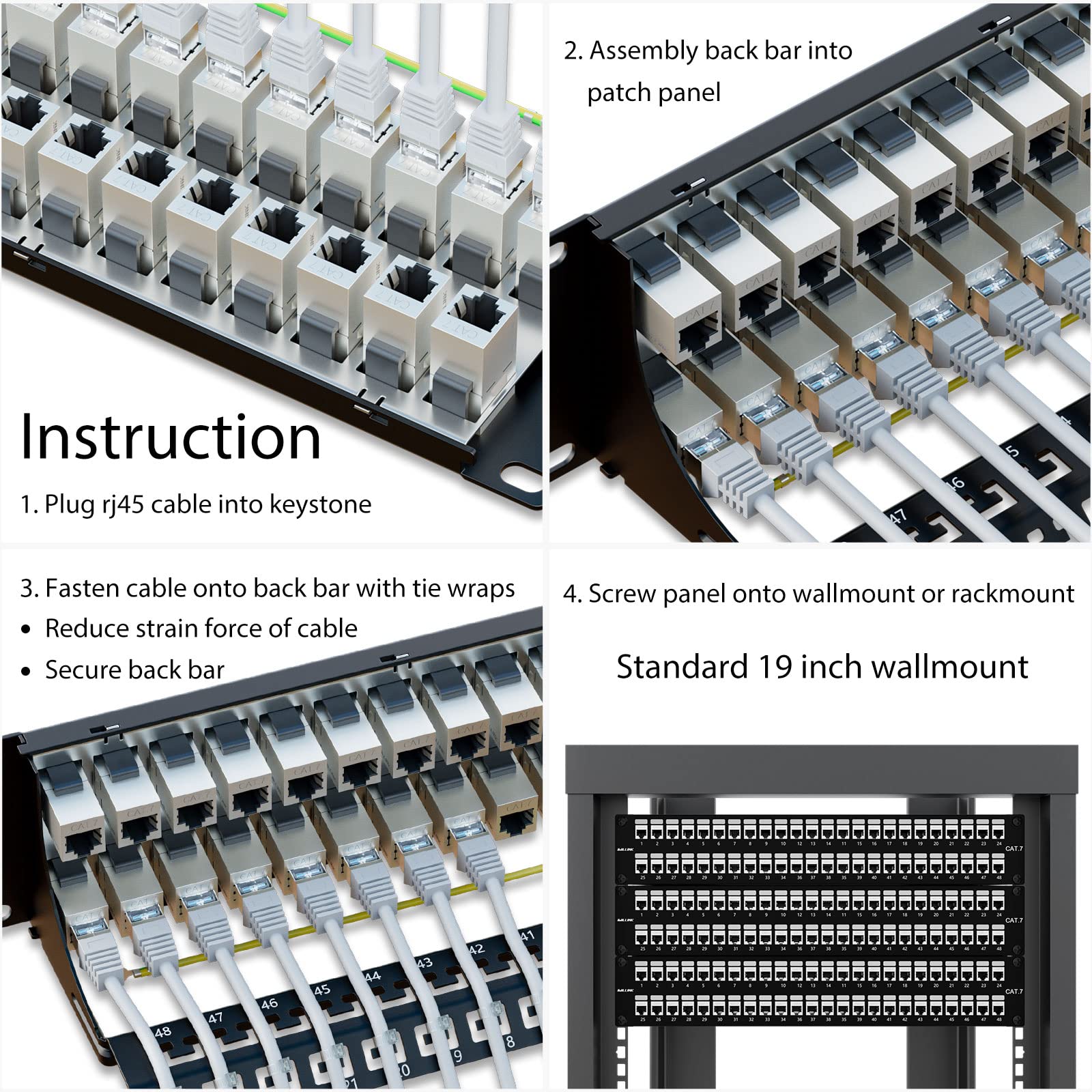 iwillink Category 6 Ethernet Cables