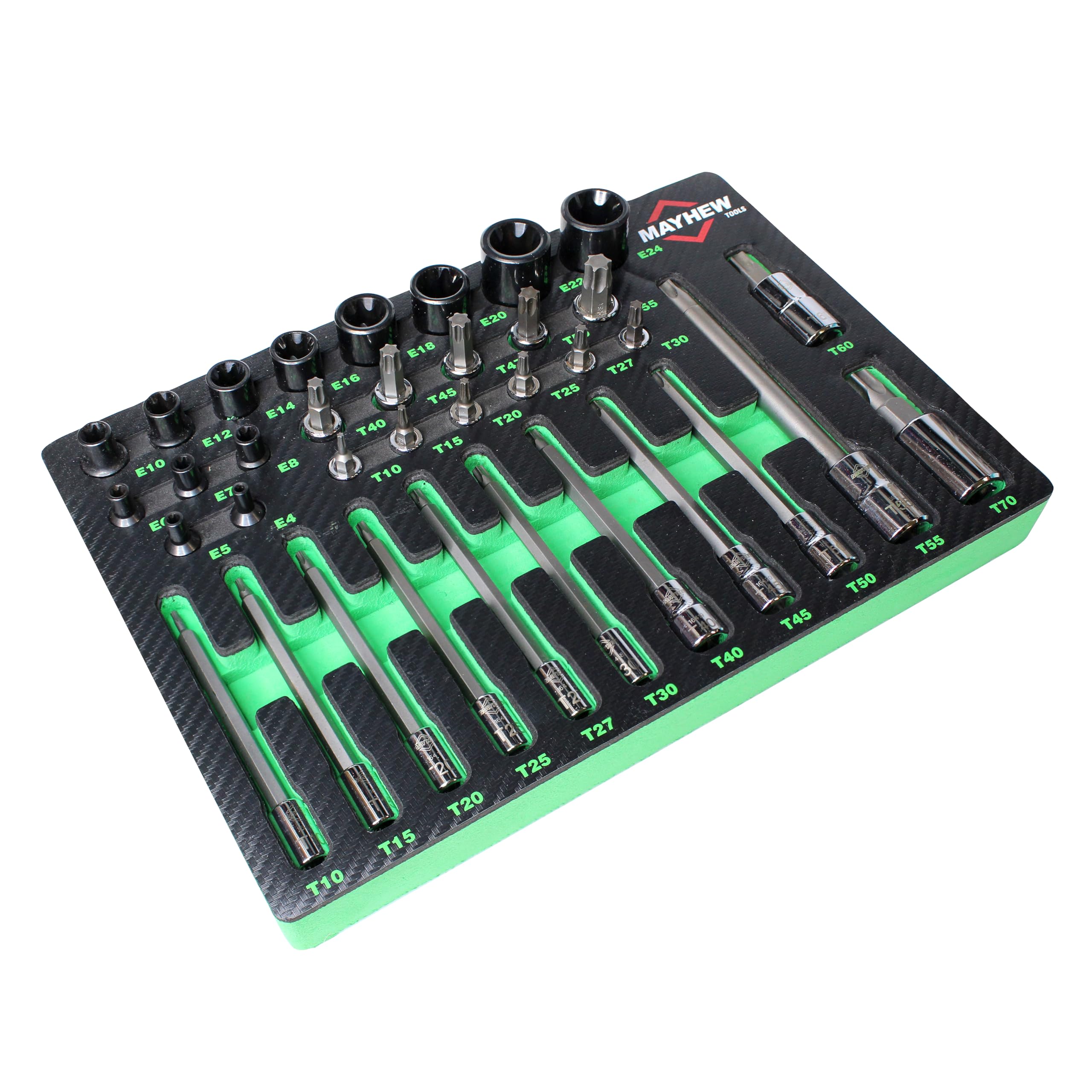 Amazon.com: Mayhew Tools 16063F Master Socket Bit Set, 36-Piece