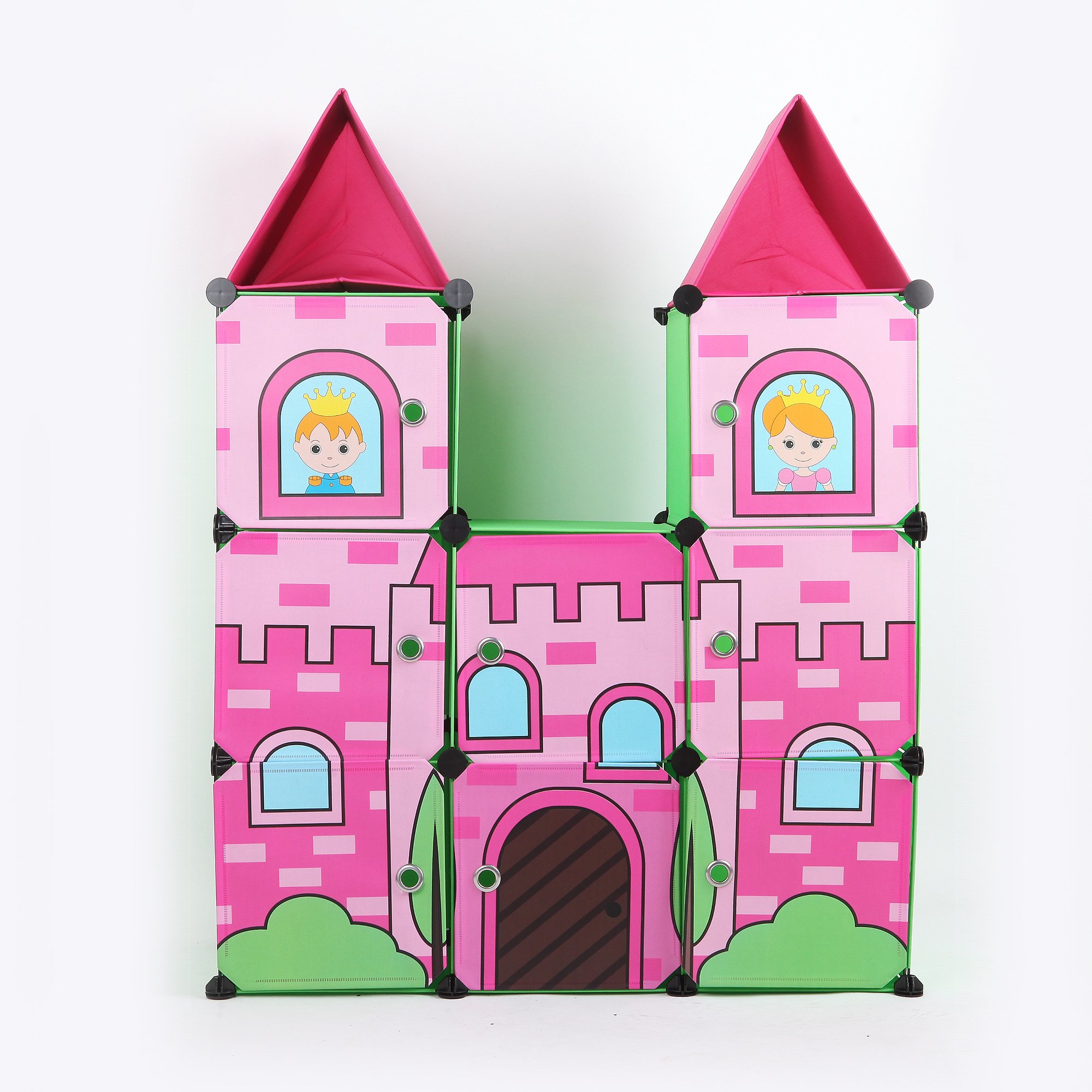 Buy iPlay, iLearn Children’s Storage Units Castle Storage Cubes, 8