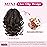 REECHO Ponytail Extension, 9 Claw Clip in Short Curly Wavy Pony Hair Extension Jaw Clip on Pony Tail HP001 Hairpiece for Women - Dark Copper