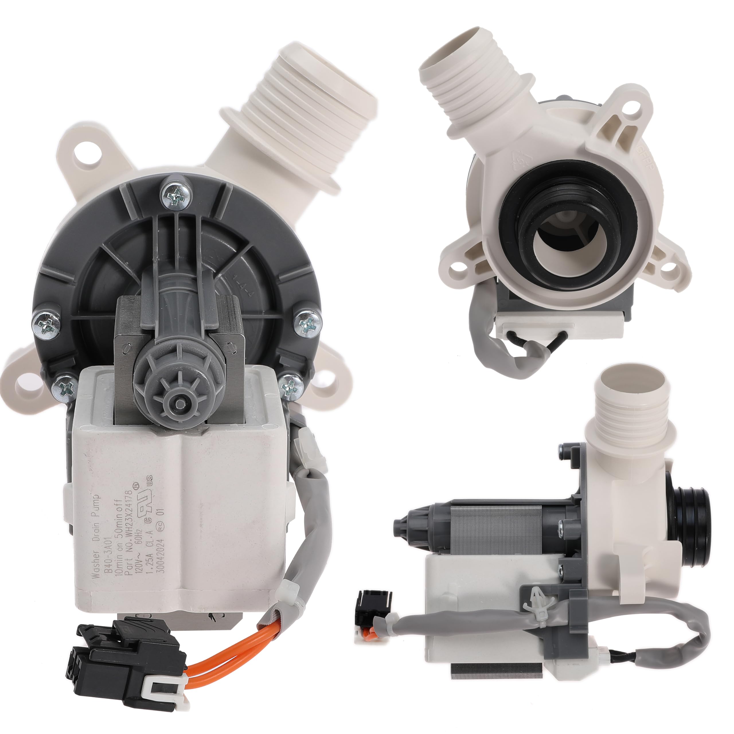 Amazon.com: WH23X28418 Washer Drain Pump Assembly for GE for 