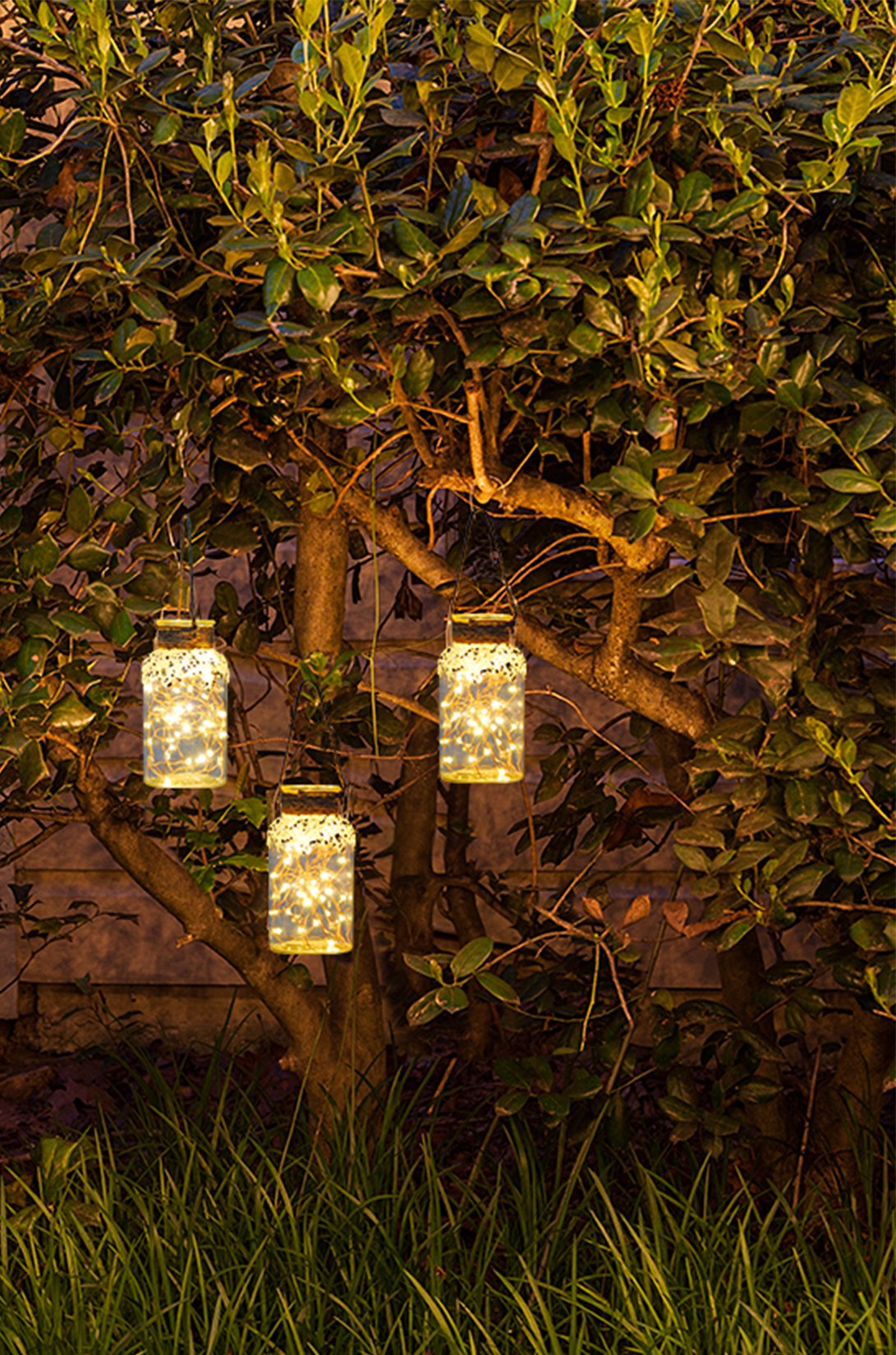 ITART Lot de 4 guirlandes à micro LED alimentées par piles 20 LEDs (2 m) Arbres de mariage/chambre à coucher blanc chaud