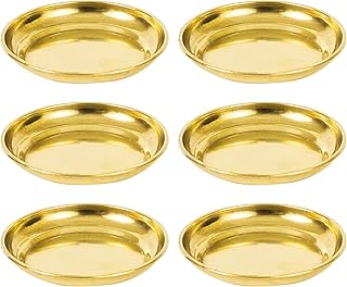 Spillbox Traditional Brass Diya for Puja