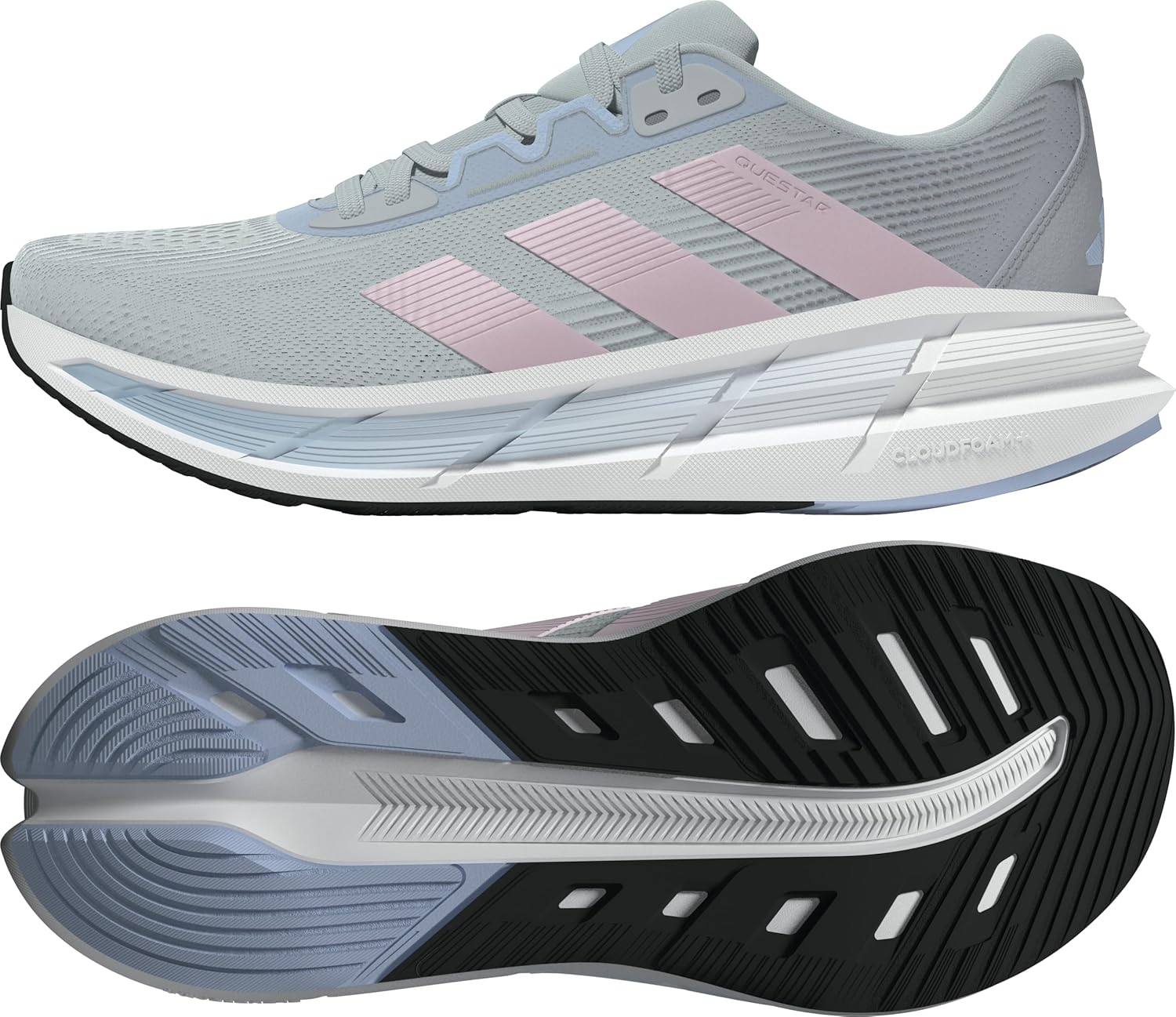 adidas Women's Questar 3 Running Sneaker - Picture 81 of 95