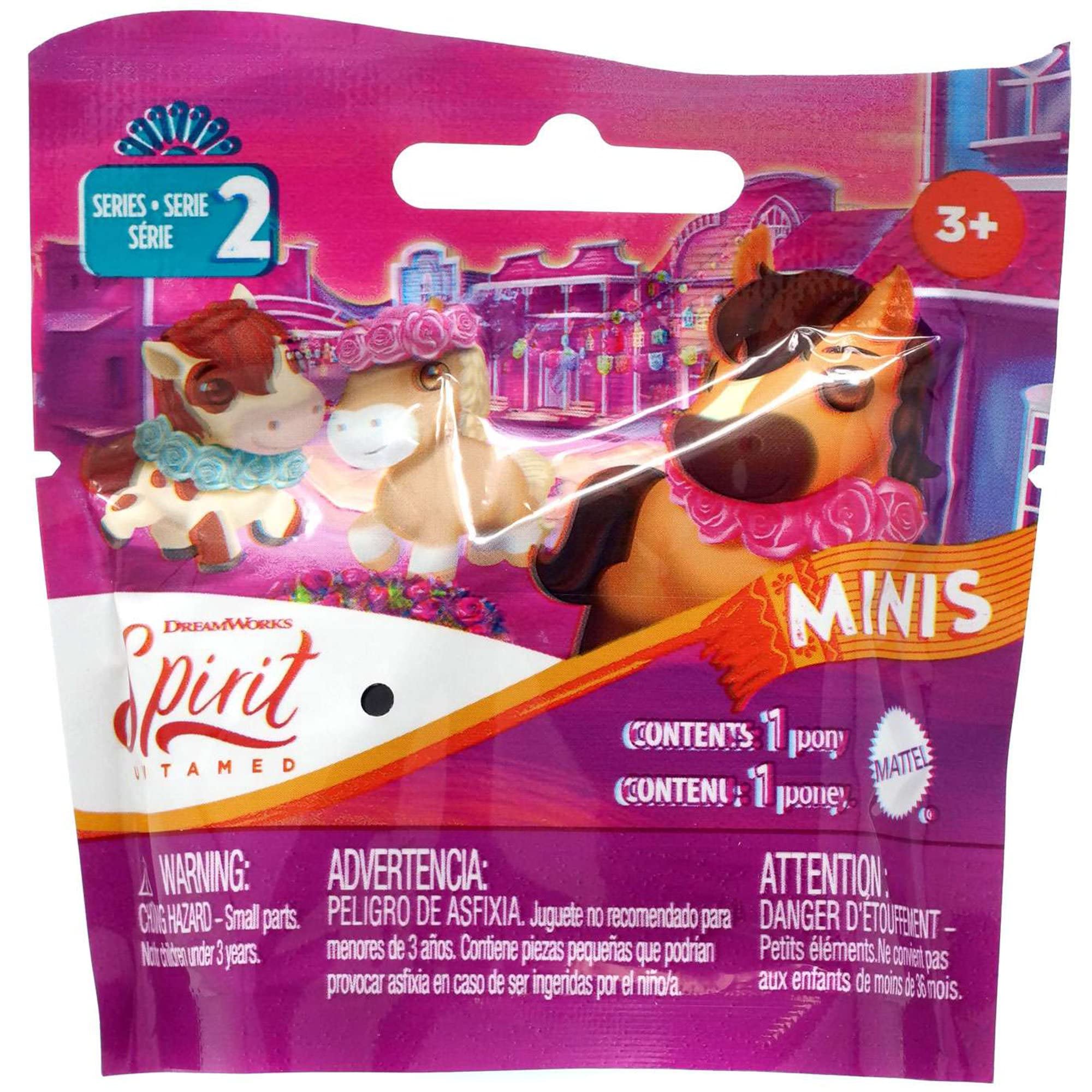 Mattel Spirit Untamed Ponies Serie 2 Mini Figure Blind Bags Pony (confezione completa di 12)
