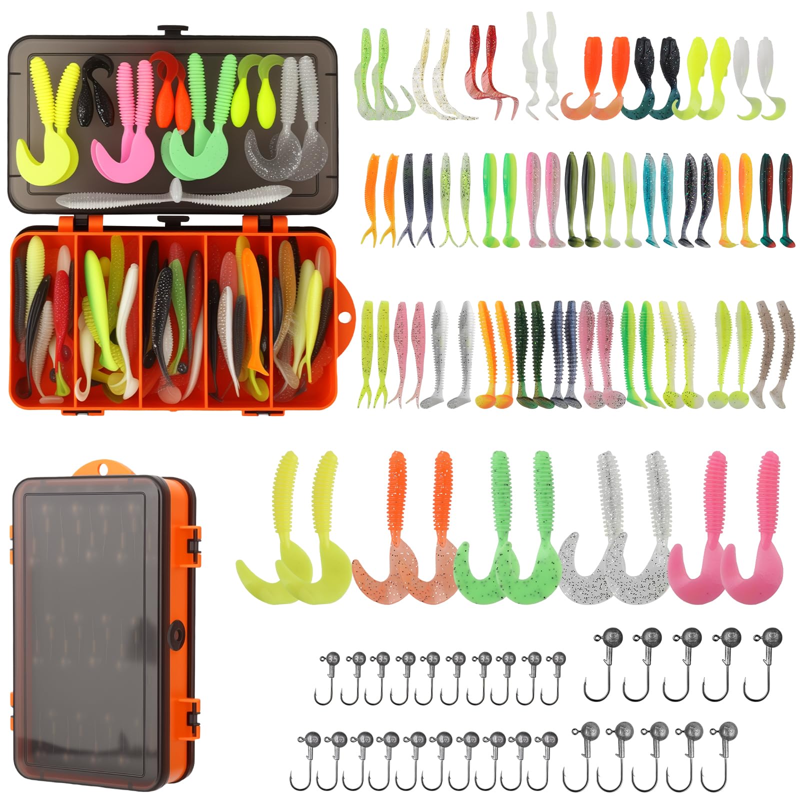 WDJLMLP Soft Lures Set