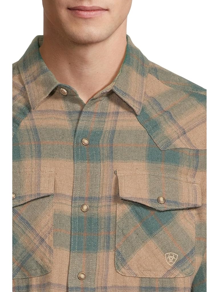 Green Ariat Huxlee Retro Fit Shirt