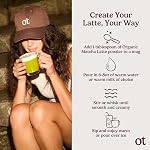 Organic Traditions Superfood Chocolate Latte, Creamy Coconut Milk Blend, Organic Cacao With Ashwagandha, Warm Cozy Flavor, Lightly Sweetened, Superfood Powder With Probiotics, 150g / 5.3oz Bag