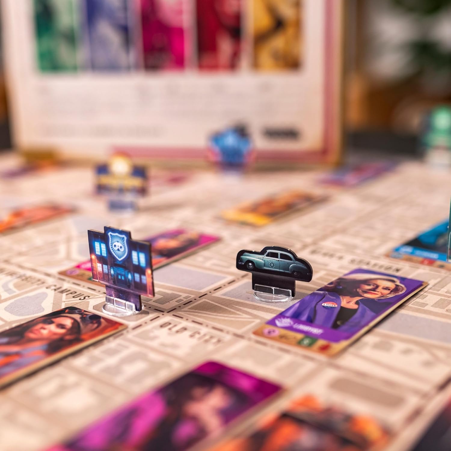 Intent to Kill by 25th Century Games | Detective vs Serial Killer Noir Board Game | Asymmetric Strategy, Murder Investigation, Evidence Collection & Tactical Gameplay | 2 Players | Ages 14+