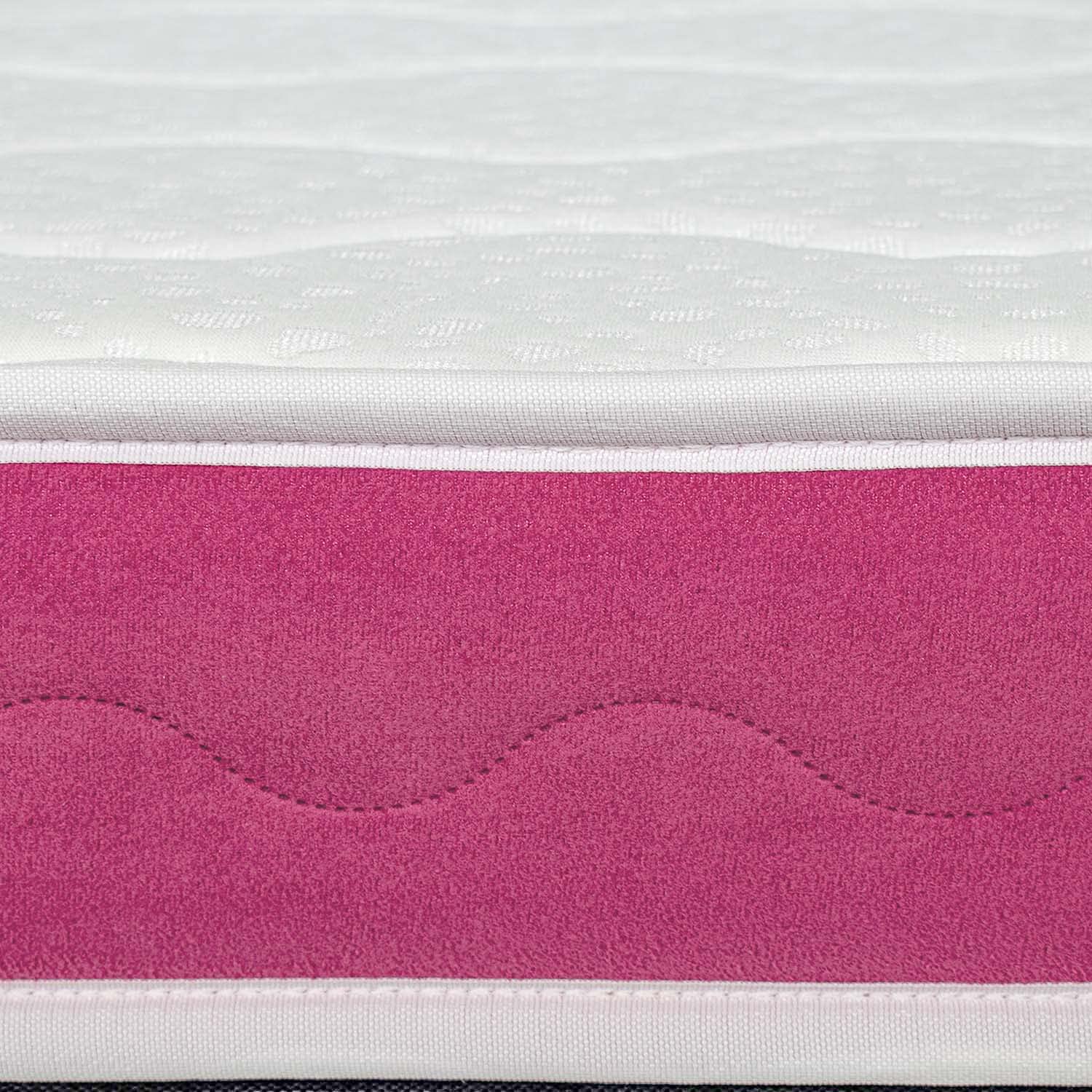 Materac łóżeczkowy Bebe 60X120 Cloe - 10 CM - perforowany i antybakteryjny rdzeń piankowy