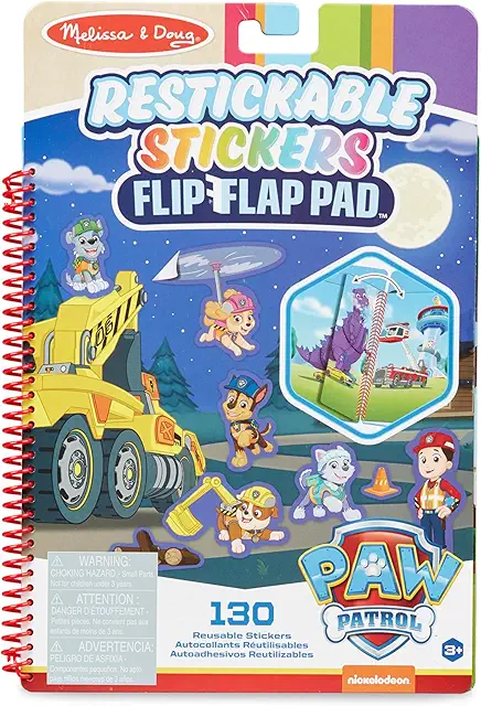 PAW Patrol Klistermärken: Ultimate Rescue Flip-Flap Sticker Pad