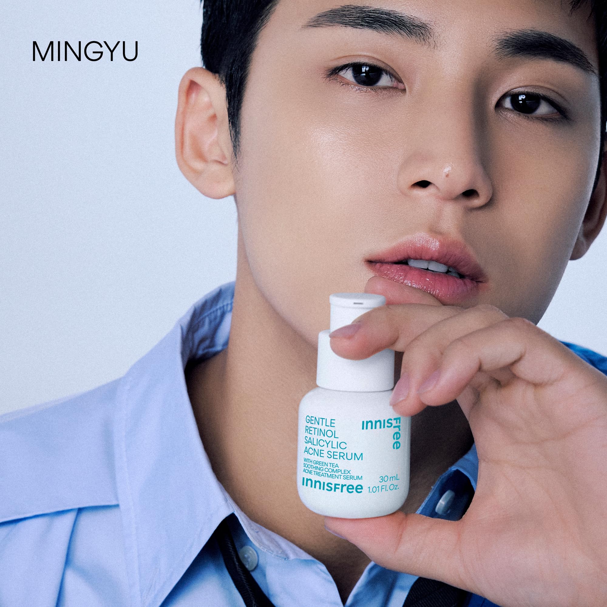 innisfree Gentle Retinol Salicylic Acne Serum, Korean Face Treatment for Blemishes and Clear Skin