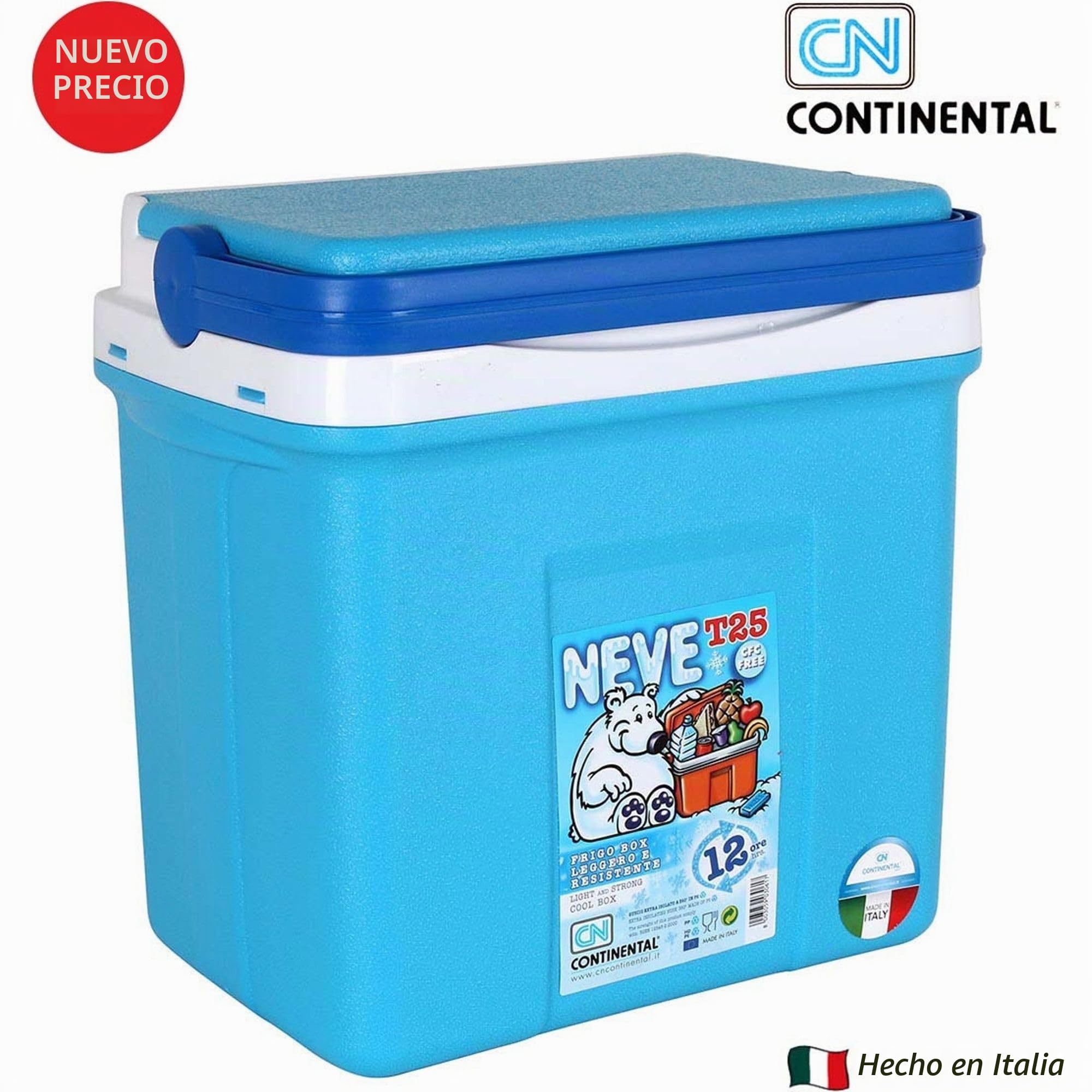 Nevera portátil con asa ergonómica, Ligera y compacta, Ideal para Playa, Camping, excursiones o Picnic, Bolsa térmica Porta Alimentos, Alternativa a Mochila Nevera isotérmica