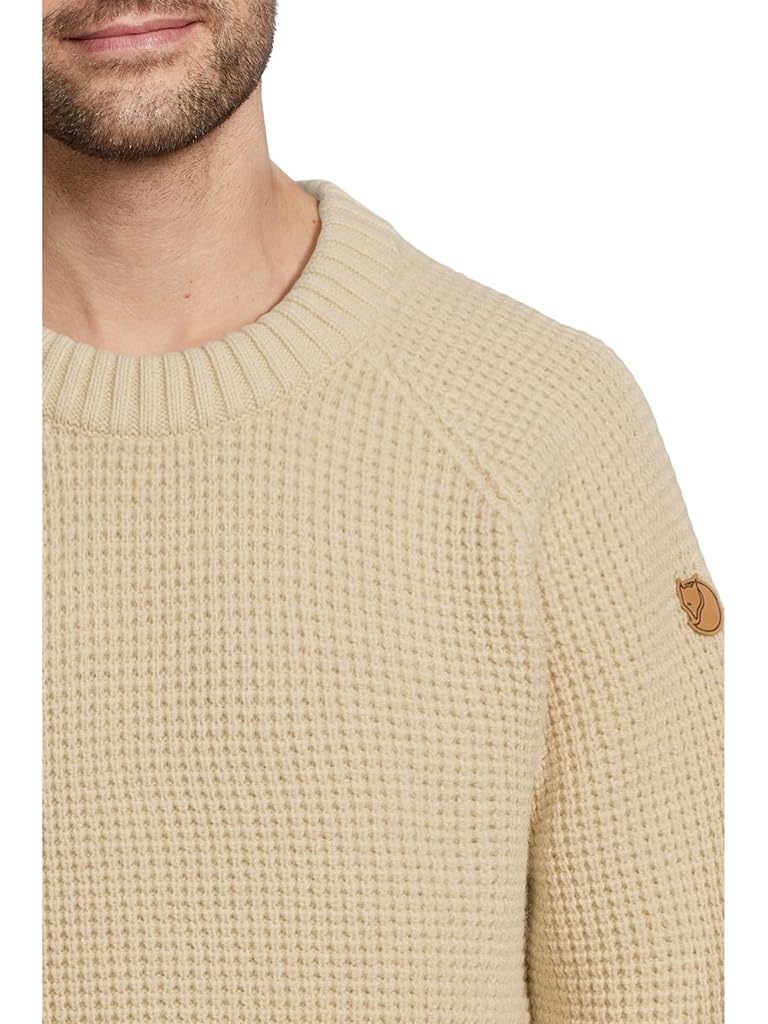 Beige Fjällräven Ovik Waffle Knit