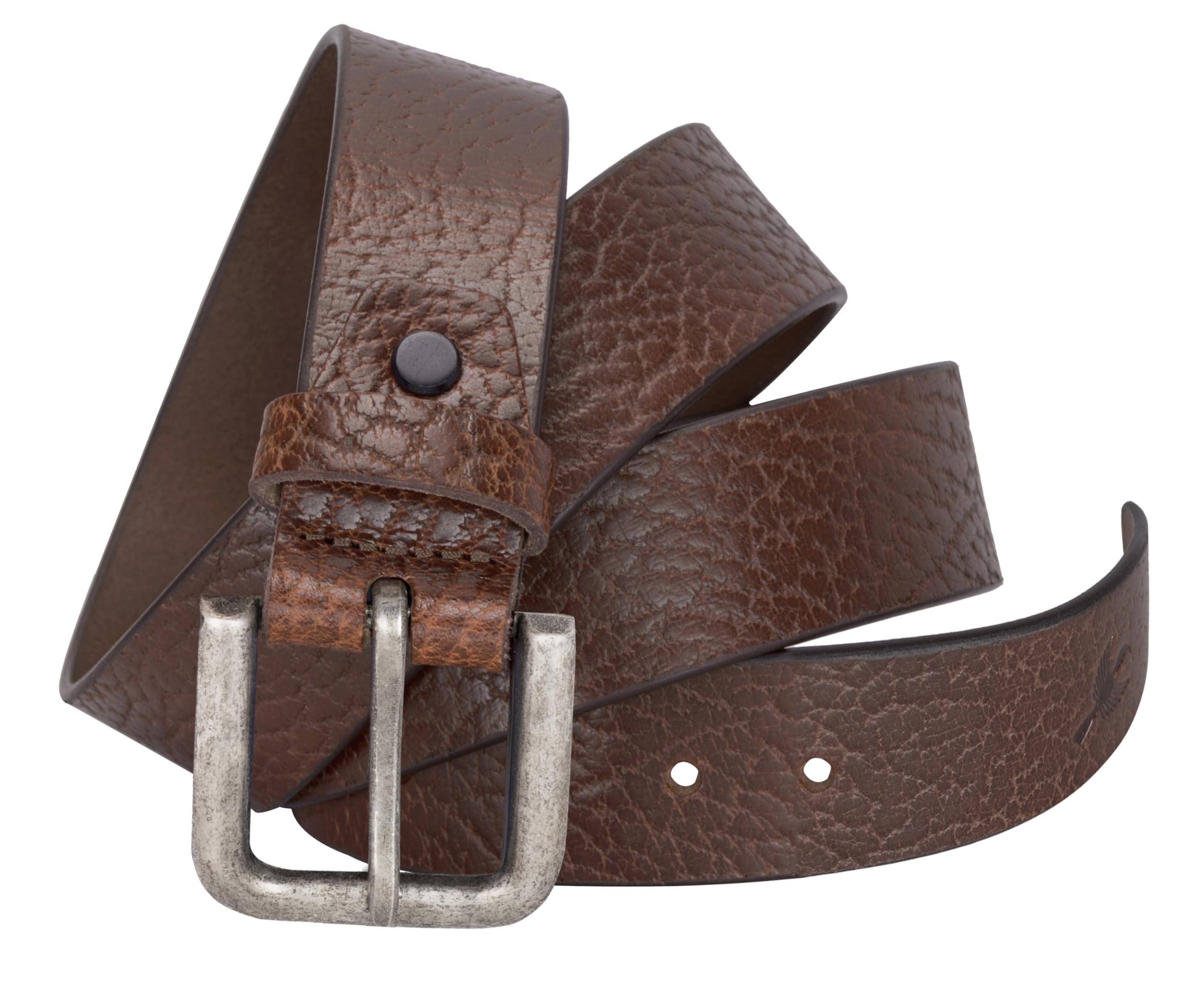 HORNBULL Bravo Mens Leather Casual Belt | Leather Belt For Men | Casual Mens Leather Belt