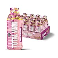 Vista 15 de REDCON1 Total War Ready to Drink - Preentrenamiento - Fórmula RTD apta para dieta cetogénica - Aminoácido + malato de citrulina bebida