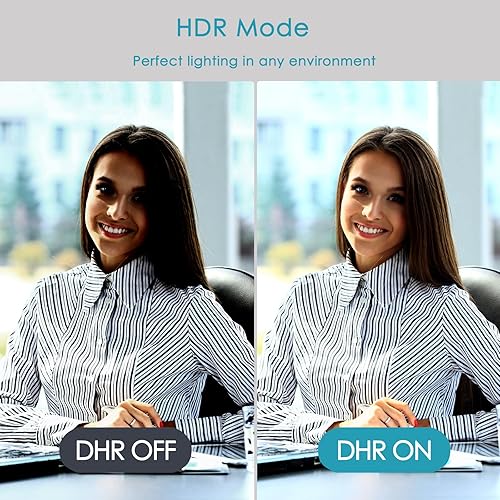 Miniatura 5 de Angetube Cámara web 4K AI cámara web con seguimiento de IA micrófonos con cancelación de ruido dual AI - habilitado para HDR, USB 3.0, control