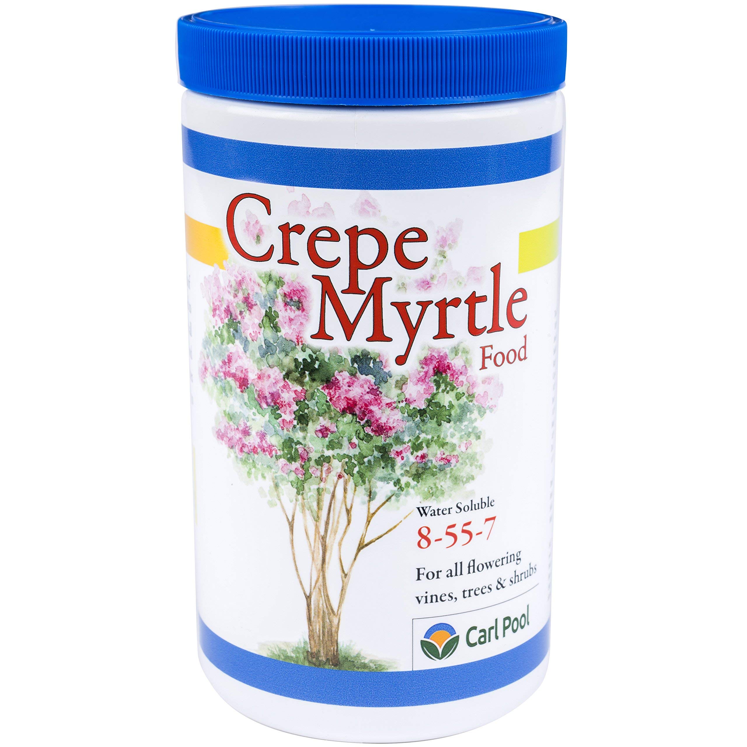 Crepe Myrtle Plant Food -- Water Soluble 24oz 8-55-7 -- Carl Pool Fertilizers