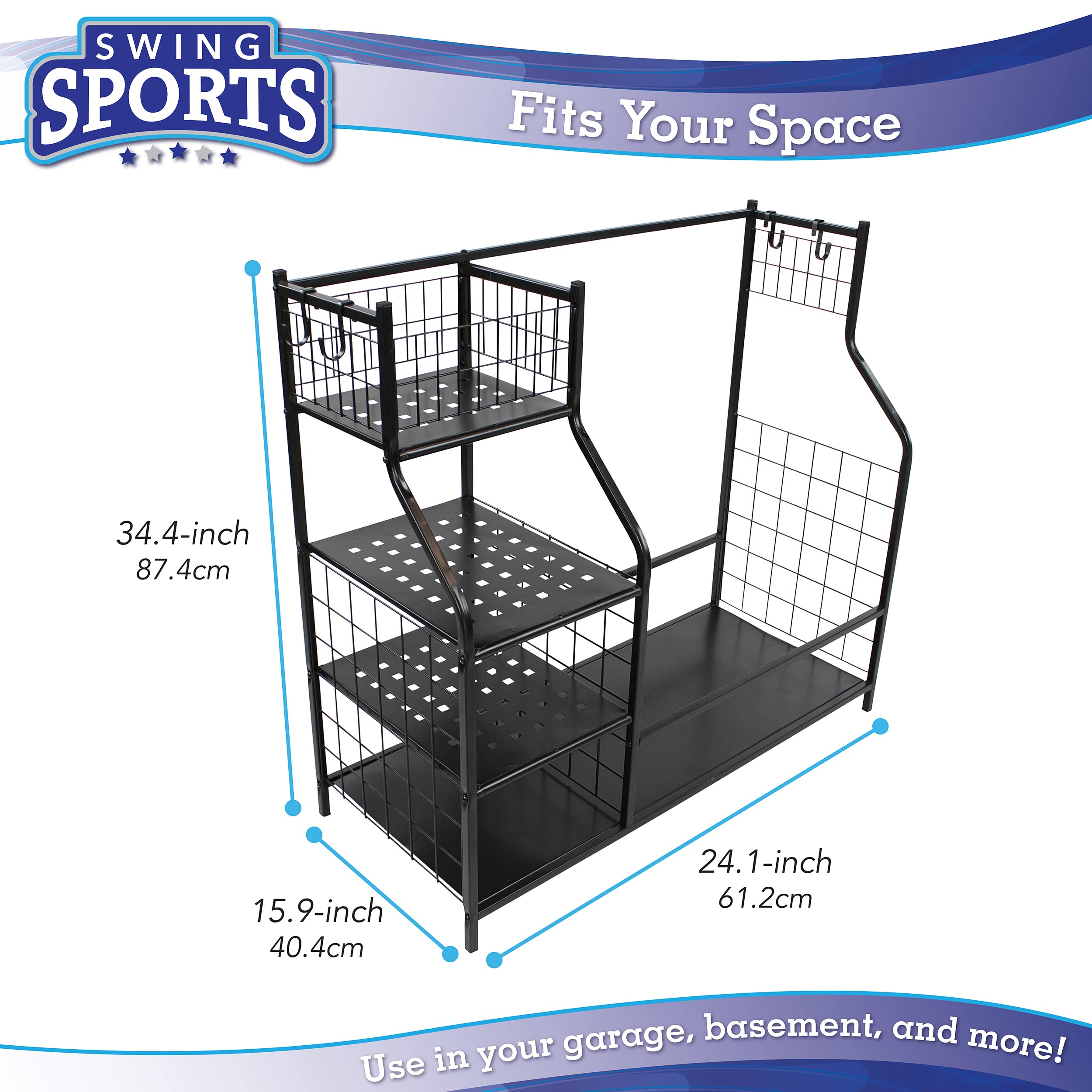 Amazon.co.jp: Swing Sports ゴルフバッグスタンド - 37.7インチ